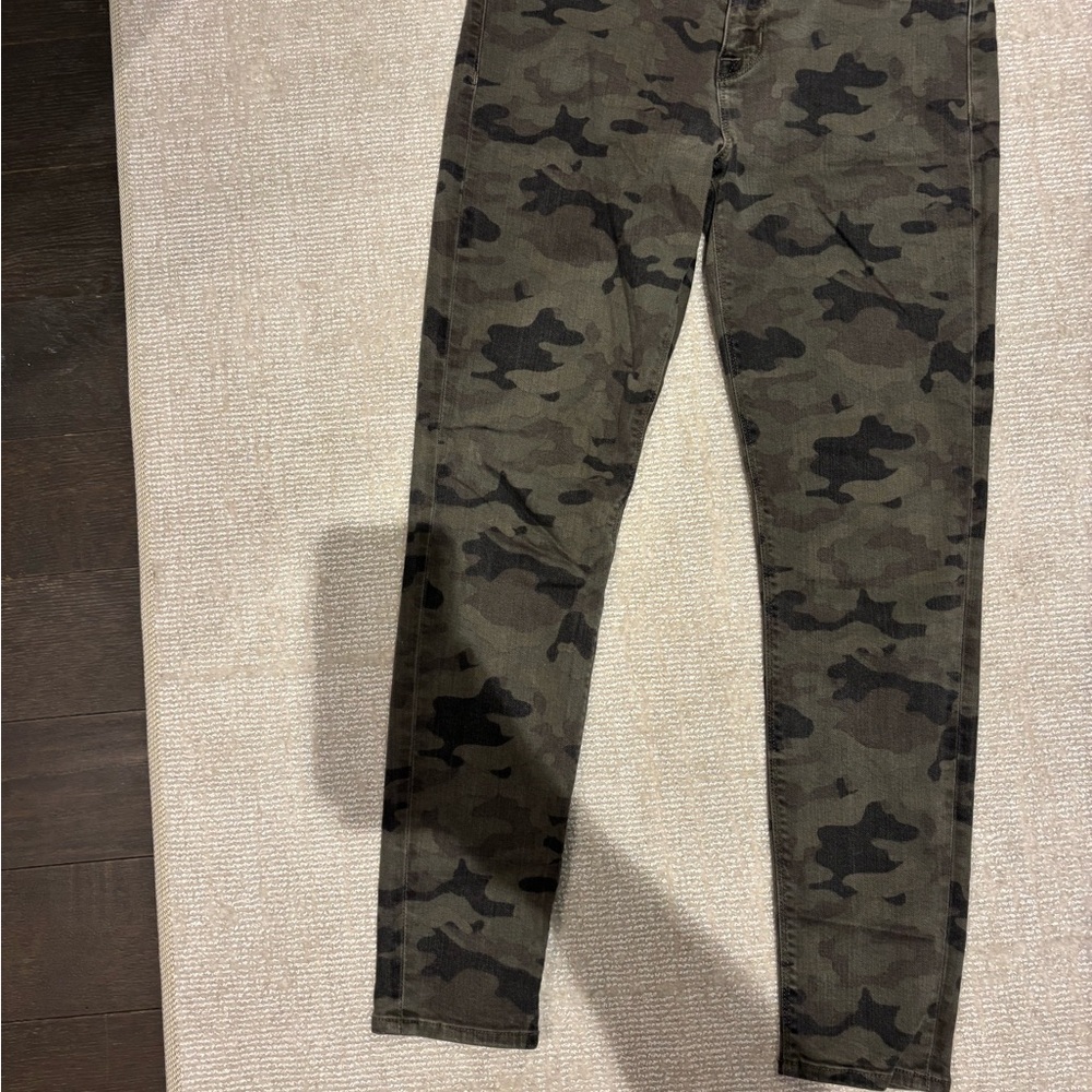 Hudson Camouflage Skinny Jeans
